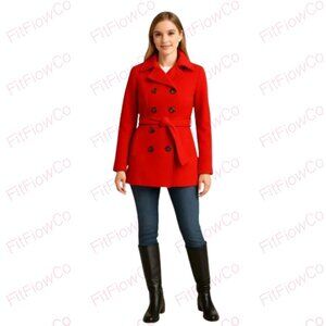 ❤️ Old Navy Double-Breasted Peacoat  Size XS EUC